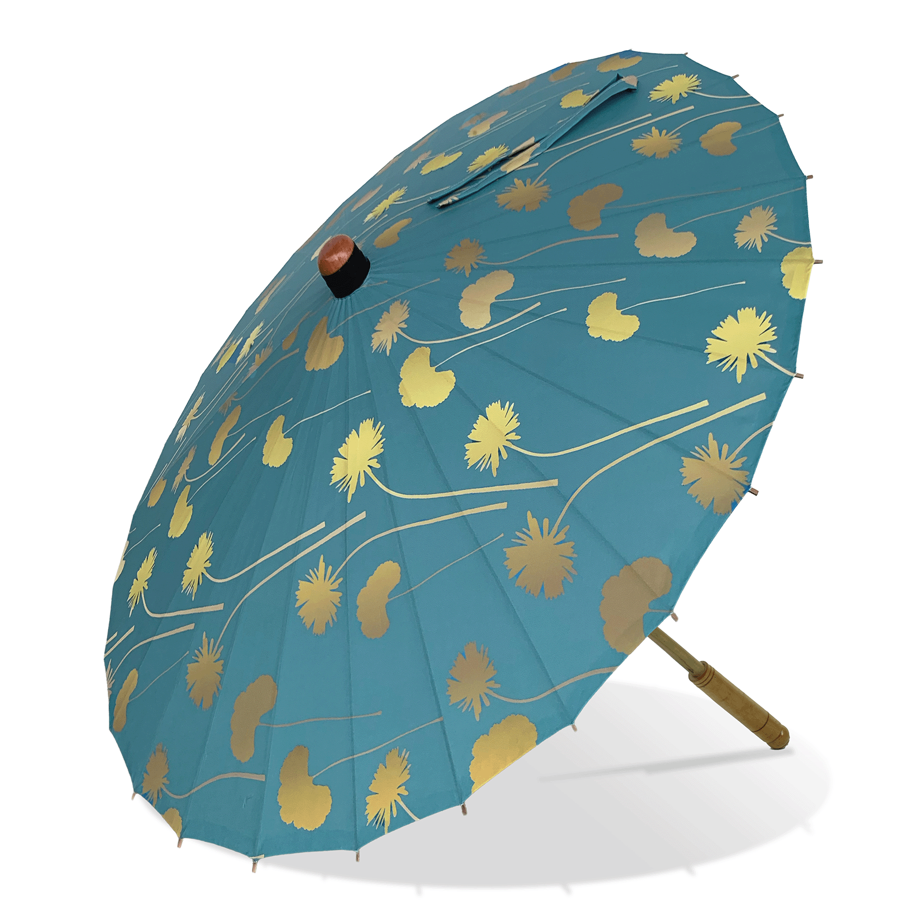 Ginko UPF 50+ Bamboo Sun Parasol | The Lark Collection | Lily-Lark