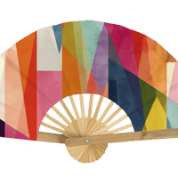 KALEIDOSCOPE Hand Fans | The Double Take Collection