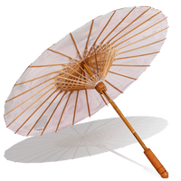 Interior view of Lily Lark bamboo constructed parasol.