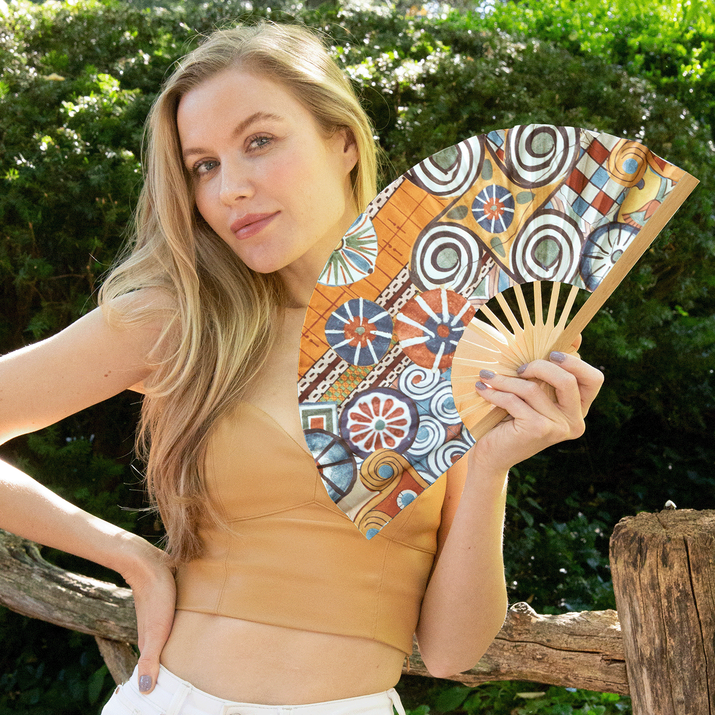 Bamboo fan online