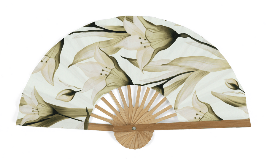 LOVELY LILIES Hand Fans